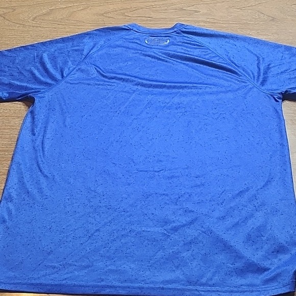 Under Armour Athletic Short Sleeve T-Shirt, Blue, Men's Size Medium - Picture 5 of 7